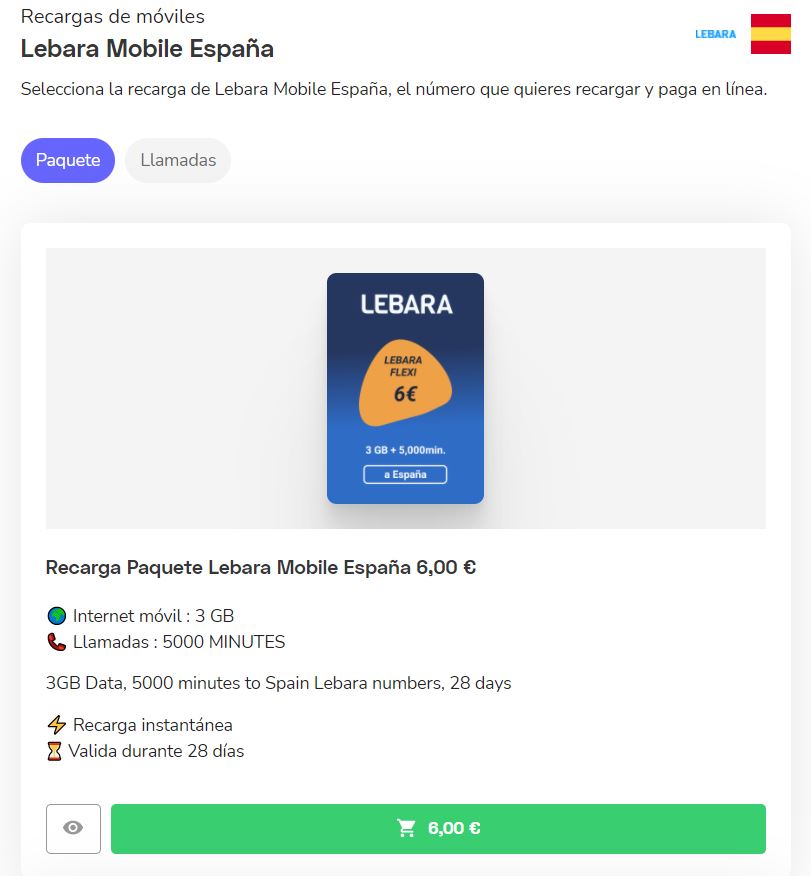 Lebara tarifas: todo lo que necesitas saber