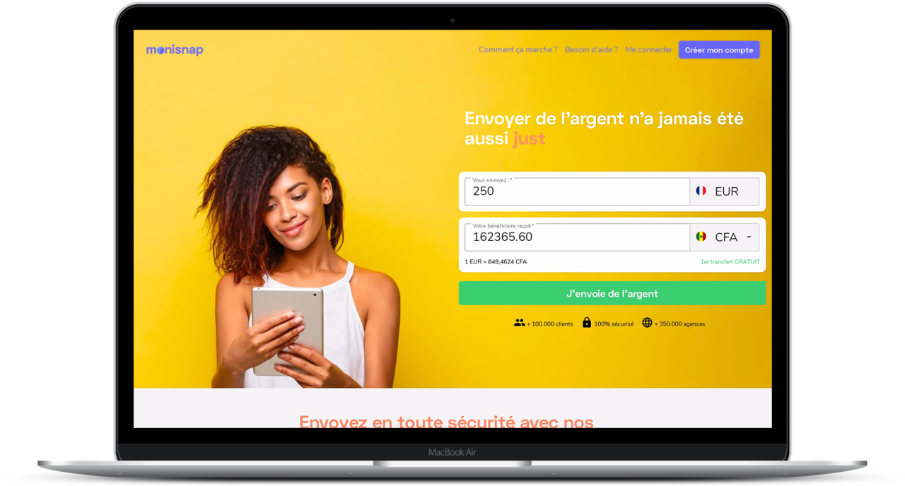 MTN money france : les tarifs