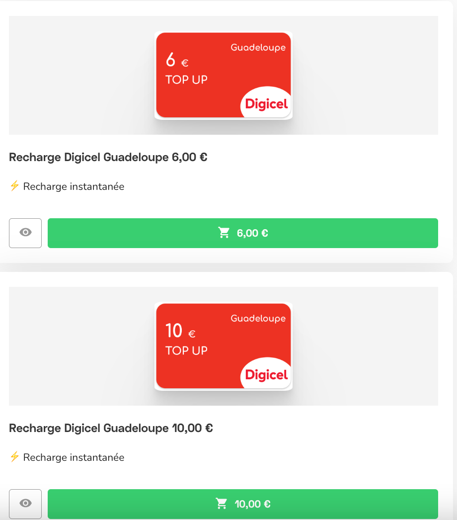 Forfait Digicel : les meilleures offres