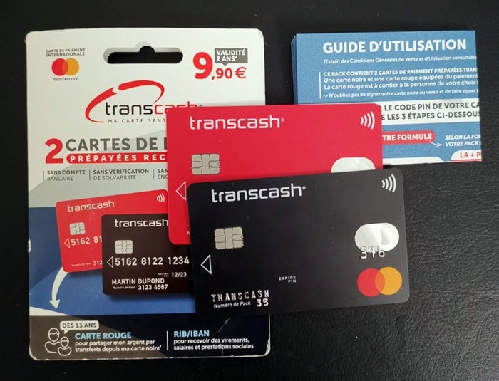 Carte rouge Transcash : avantages, utilisation et frais